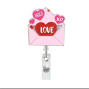 Valentine’s Day Badge Holder